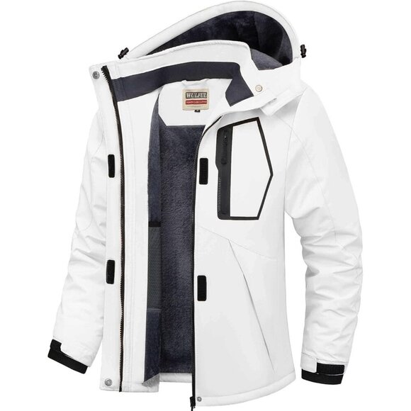 Jackets & Blazers - Women's Pink  Waterproof Ski Jacket Warm Winter Coats Windproof with Hood